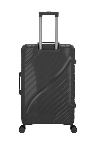 Juego de 4 maletas Lyra (XS/S/M/L)  -  51/55/65/75 cm - Negro y gris
