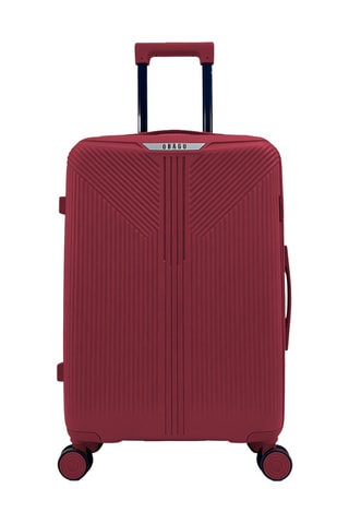 Set de 2 valises (S/M) Eridan - 55/65 cm - Bordeaux