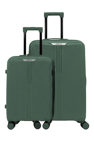 Set de 2 valises (S/L) Eridan - 55/75 cm - Vert