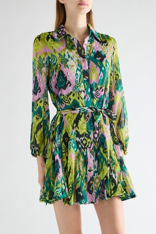 Blouse-jurk - Groen
