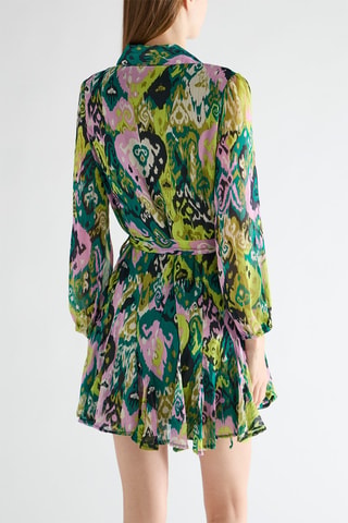 Blouse-jurk - Groen