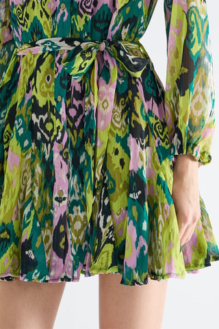 Blouse-jurk - Groen