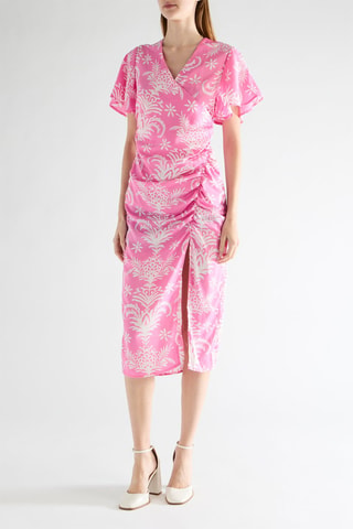 Midi-jurk - Roze