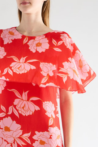 Lange jurk - Rood