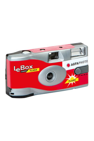 Appareil photo jetable AgfaPhoto LeBox Flash - 27 poses