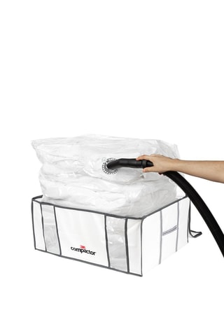 3 capas de arrumação 210 l - Branco