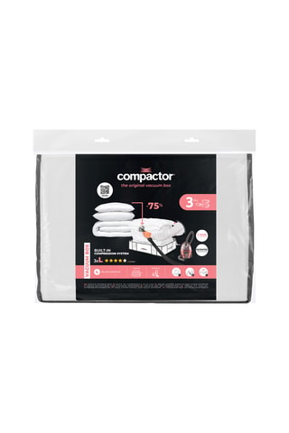Caixas de compressão a vácuo semi-rígidas Life 3D - 3 peças - 45 x 65 x 15,5 cm