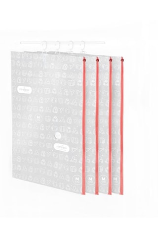 Sacos de compressão - 4 peças - 70 x 105 cm