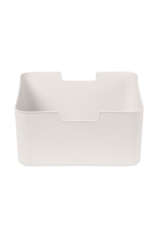 Caixa de arrumação Ecologik - 32,2 x 31,6 x 15,2 cm - Branco