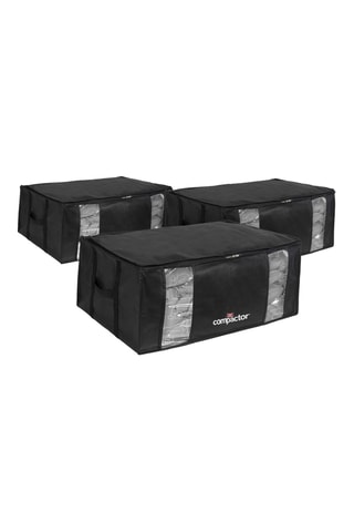 3 sacos de arrumação a vácuo semi-rígidos Cosmos - 65 x 45 x 27 cm - 210 l