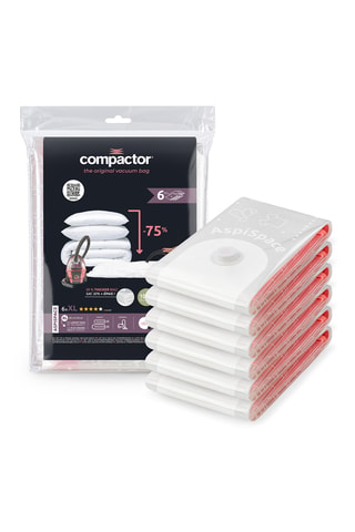 Sacos de compressão a vácuo Aspispace - 6 peças - 80 x 130 cm
