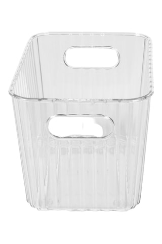 Cesto de arrumação  - 24,5 x 17 x 16 cm - Branco
