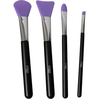Set 4 pennelli in silicone - Viso, occhi e labbra