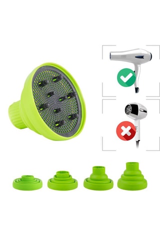 Diffusore universale in silicone per asciugacapelli