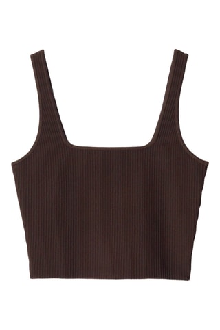 Crop top - Marrone