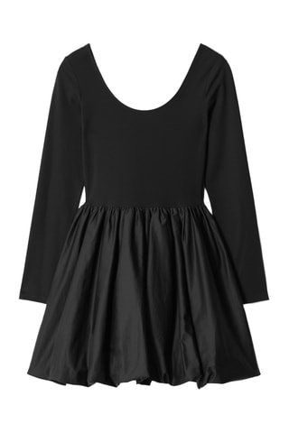 Abito a palloncino - Nero