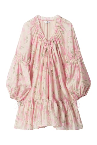 Abito a trapezio - Beige