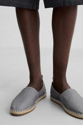 Espadrilles - Gris clair
