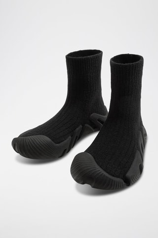 Tennis-chaussettes - Noir