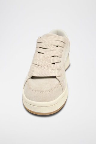 Tennis plateformes - Ecru