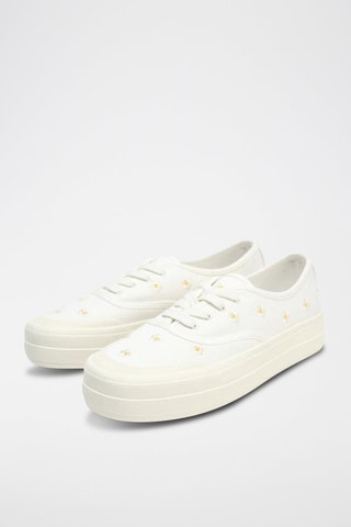 Tennis plateformes - Blanc
