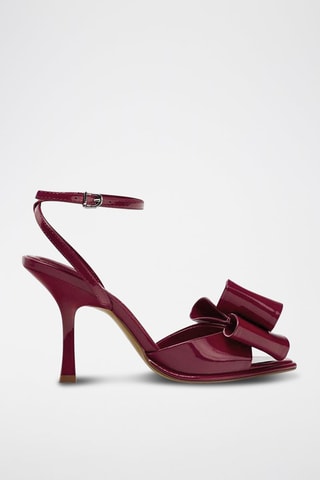 Sandales à talons - Rouge