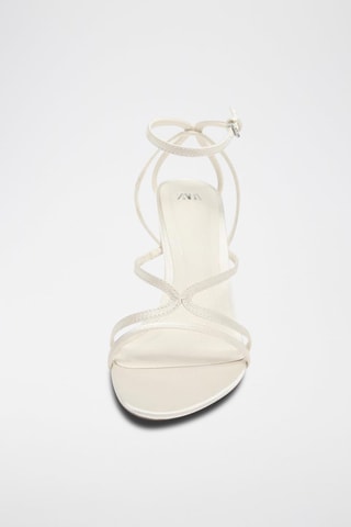 Sandales à talons - Blanc