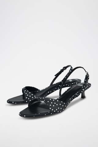 Sandales à talons - Noir