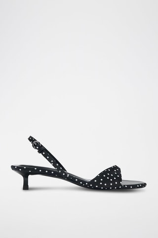 Sandales à talons - Noir