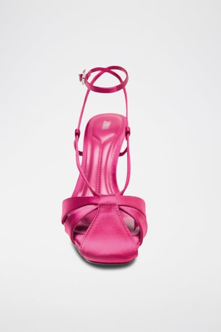 Sandales à talons - Fuchsia