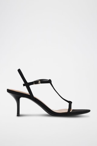 Sandales à talons - Noir