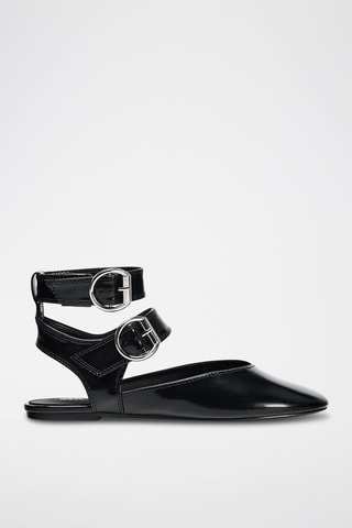Ballerines vernies - Noir