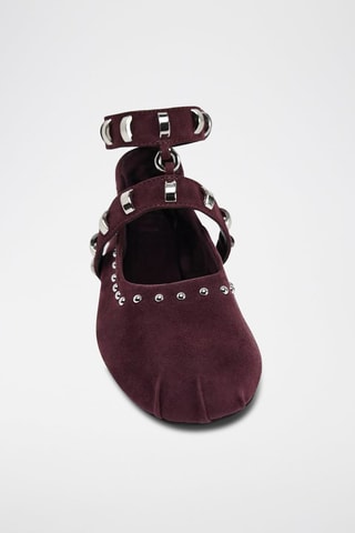Babies en nubuck - Bordeaux