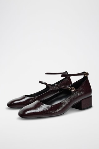 Babies à talons - Marron