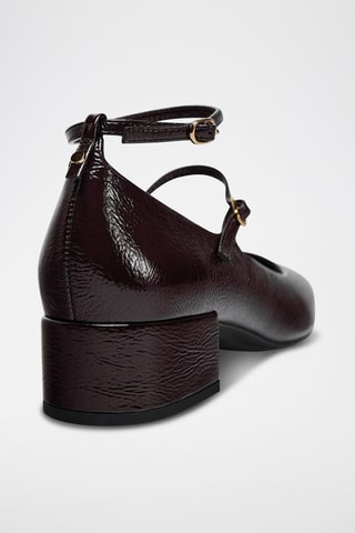 Babies à talons - Marron