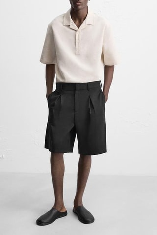 Mules en cuir - Noir