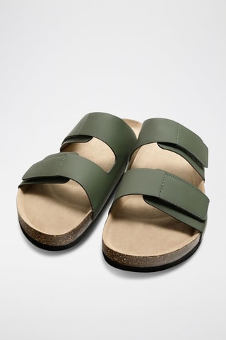 Mules - Vert foncé