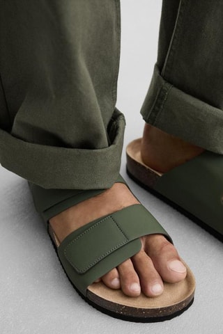 Mules - Vert foncé