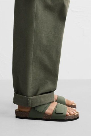 Mules - Vert foncé