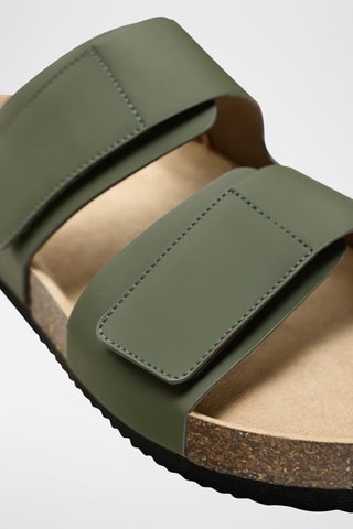 Mules - Vert foncé