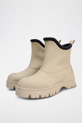 Bottines - Ecru