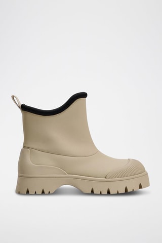 Bottines - Ecru