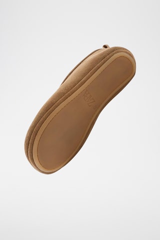 Slip-on en nubuck - Camel