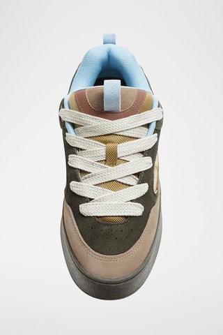 Baskets en nubuck - Marron