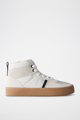 Baskets montantes - Beige