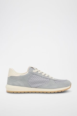 Baskets en cuir - Gris