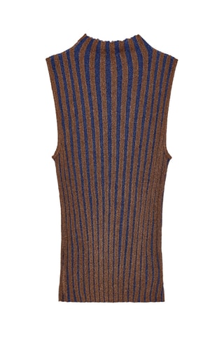 Pull sans manches - Marron