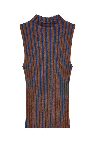 Pull sans manches - Marron
