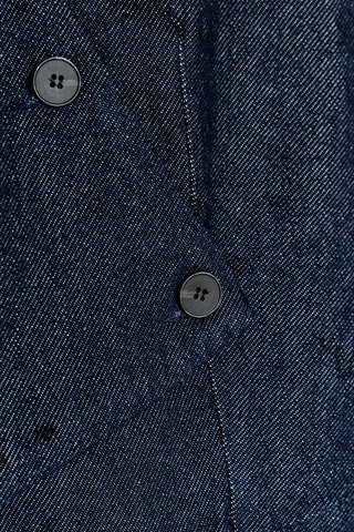 Gilet de costume en jean - Bleu foncé