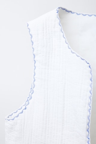 Gilet sans manches - Blanc